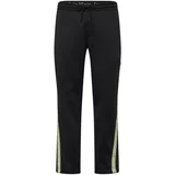 Calvin Klein Jeans Hlače temno bež / svetlo zelena / črna
