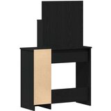  Crni hrast toaletni stolić s ogledalom - 86.5 x 35 x 136 cm | shoptok.hr