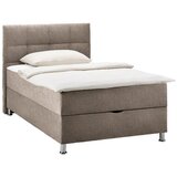 Mömax Postelja Boxspring Oviedo, Barva Kapučina,140x200 | Shoptok.si