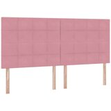 Krevet s prostorom za pohranu s LED-om Ružičasta 200 x 200 cm | shoptok.hr
