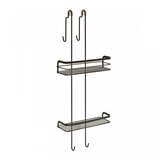 Olimp Sport Polica za tuš kabinu Origin Lava 26x19x70cm Metaltex Cene