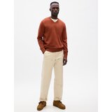 GAP Knitted V-neck Sweater - Men Cene