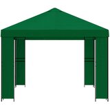 Gazebo 4 × 3 m Zelena Poliester i čelik 190 gsm | shoptok.hr