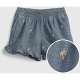 GAP Children's Shorts Chambray Ruffle Pull-on Shorts - Girls Cijene