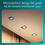 Philips Ugradna stropna svetiljka PERIDOT 1xGU10/7W/230V srebrna | Eponuda.com