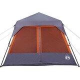  Obiteljski šator za 9 osoba sivo-narančasti vodootporni | Eponuda.ba