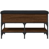  Klupa za cipele boja hrasta 82x42x45 cm od konstruiranog drva | shoptok.hr
