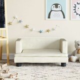 vidaXL Otroški kavč krem 60x40x30 cm žamet | Shoptok.si