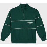 Sinsay Dreserica half-zip s natpisom | shoptok.hr