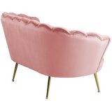 Livetastic 2-SED, roza tekstil | Shoptok.si