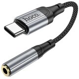 hoco. AUX adapter Type - C na Jack 3,5 mm LS36 12 cm crni | shoptok.hr