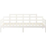  Dnevni ležaj bijeli od masivne borovine 90 x 200 cm | shoptok.hr