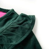  Dječja bluza s volanima tamnozelena 140 | shoptok.hr