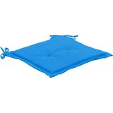  Jastuci za vrtne stolice 2 kom plavi 50 x 50 x 3 cm od tkanine | shoptok.hr