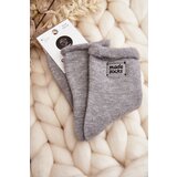 Aura.via Women's Thick Socks Grey | shoptok.hr