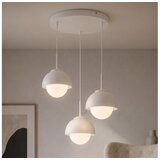 Brilagi Luster na sajli COSMO 3xE27/60W/230V bela/zlatna Cene