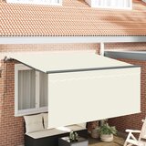  Skrovita tenda Krema 300 x 200 cm Poliester i aluminij | Eponuda.ba