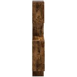 Police u obliku zida Zidna montaža Smeđa 64 x 13,5 x 91,5 cm | Shoptok.si
