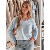 DStreet Bluzka damska one size oversize FLOFLY błękitna Cijene