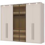 Jela 6-dijelni garderobni ormar Kalla Opera P6B-2AL/OP (s osvjetljenjem) | shoptok.hr