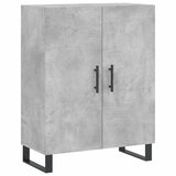  Visoka komoda siva betona 69,5x34x180 cm od konstruiranog drva | shoptok.hr