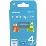 Panasonic Rechargeable batteries ENELOOP LITE AAA 550 mAh 4 szt (BK-4LCCE /4CP) | shoptok.hr