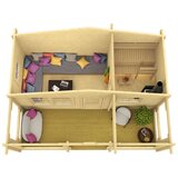 Male kuće Sauna kućica Pihasauna PIHA-TUURI 25 620 × 270 cm – bez završnog krovnog pokrova | shoptok.hr