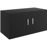 Maison Chic Stenska omarica - Zidna omarica črna 80x39x40 cm inženirski les iu699, (22063210) Cene