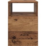  Konačna Stolić Staro drvo 30,5 x 30 x 45 cm Konstruirano drvo | shoptok.hr