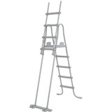 Bestway Flowclear sigurnosne ljestve za bazen s 4 stepenice 132 cm | shoptok.hr
