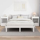  Stranska miza 2 pcs Bela 40 x 40 x 56 cm Konstruiran les, (5000201723) | Shoptok.si
