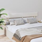  Uzglavlje za krevet bijelo 164 x 3 x 81 cm od masivne borovine | shoptok.hr