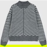 Marisse Women's Sweater Z-Sw-4526 Grey Mel_Off White | Shoptok.si