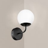  Brilagi - Zidna lampa MALIVA 1xE14/15W/230V crna/bela | Eponuda.com