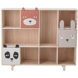 Bloomingville Mini Dječji regal od pune paulovnije 107x89 cm Calle - | shoptok.hr
