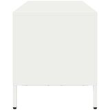 vidaXL TV omarica bela 68x39x43,5 cm hladno valjano jeklo | Shoptok.si