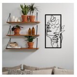 WALLXPERT Butterfly Face Female Black Decorative Metal Wall Accessory | Eponuda.ba