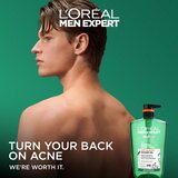 L&amp;acute;Or&amp;eacute;al Paris Men Expert Derma Control gel za tu&amp;scaron;iranje za osjetljivu i problematičnu kožu 1000 ml Slike