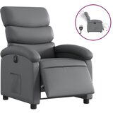 Maison Chic Električni naslanjač - Relax naslanjač sivo umetno usnje, (22062672) | Shoptok.si