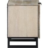 vidaXL Posteljne mize 2 pcs Naravna 40 x 33.5 x 46 cm | Shoptok.si