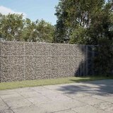  Gabion s žicom debljine 3,5 mm i mrežom 5x2,5 cm 350x20x150 cm | shoptok.hr