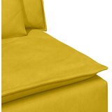  Modularna sofa s jastucima žuta 100 cm | shoptok.hr