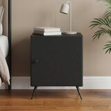  Noćni ormar Crna 43 x 34,5 x 50 cm Konstruirano drvo | shoptok.hr