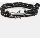  Moška zapestnica Shark Črna Cene