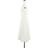  Vrtni suncobran Pijesak i antracit 395 x 395 x 245 cm Poliester | shoptok.hr