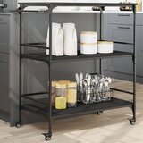 vidaXL Kuhinjska kolica crna 100 5 x 50 x 105 m od konstruiranog drva | shoptok.hr