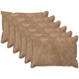  Presvlaka za jastuk 6 pcs HOUTEN Sivosmeđa 50 x 80 cm Cijene