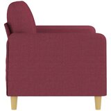  Dvosjed od tkanine crvena boja vina 120 cm | shoptok.hr