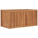 vidaXL Visoka greda 100x50x50 cm trdna tikovina | Shoptok.si