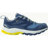 Jack Wolfskin muške patike cyrox texapore low m, plava